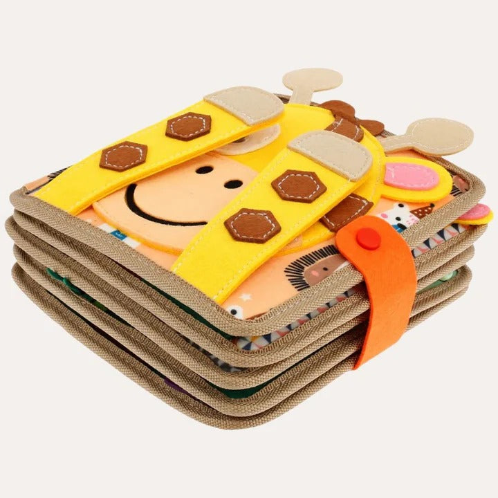 Early Learning Montessori Book and Interactive Quiet Book for Toddlers