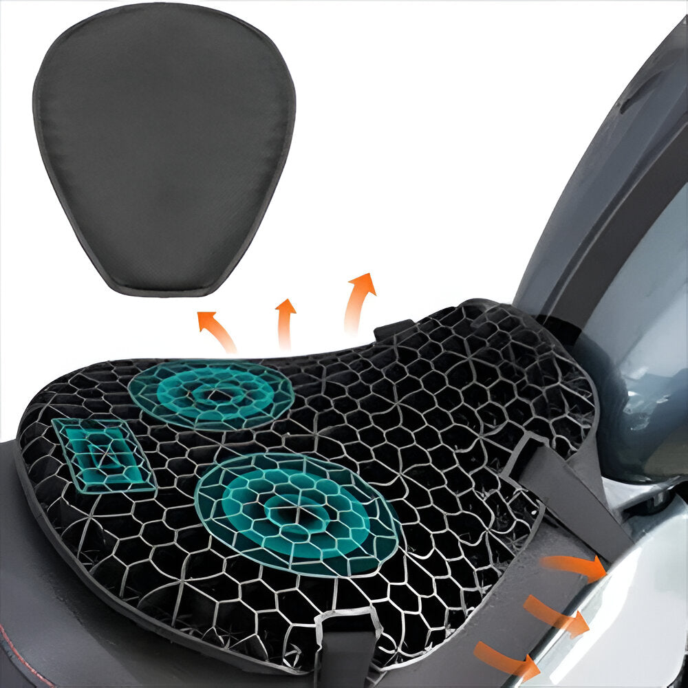 Gel Seat Pad for Motorcycle Long Distance Rides
