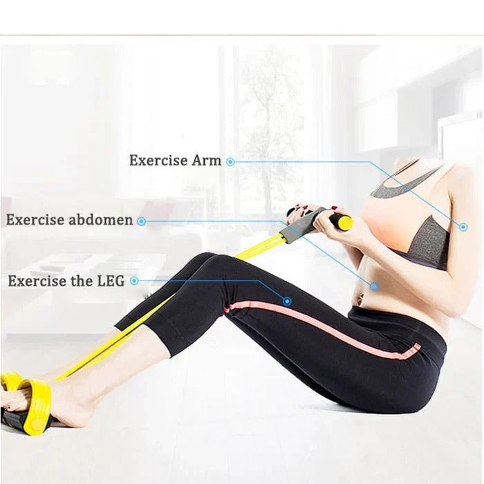 Pedal Resistance Bands and Elastic Sit up Pull Rope