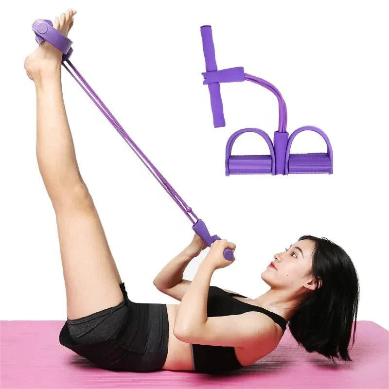 Pedal Resistance Bands and Elastic Sit up Pull Rope