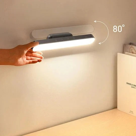 Cordless Magnetic Desk Lamp and USB Rechargeable Study Light