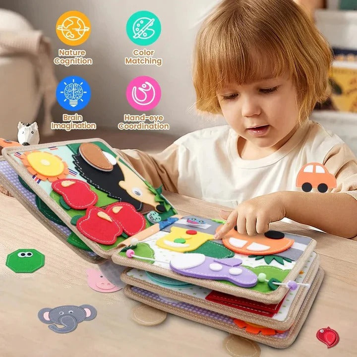 Sensory Activity Story Book for Toddlers