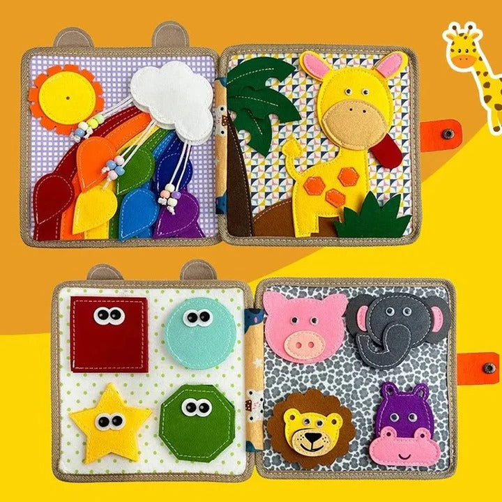 Sensory Activity Story Book for Toddlers