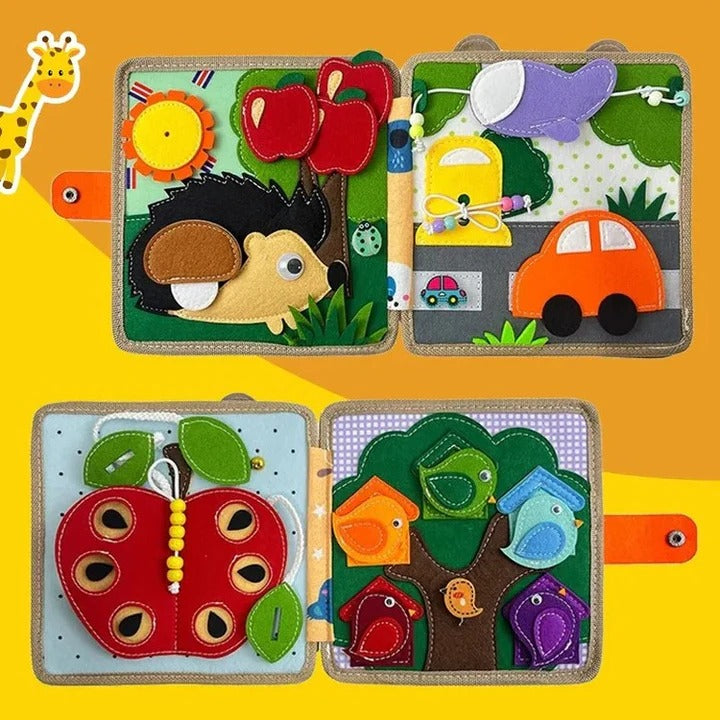 Sensory Activity Story Book for Toddlers