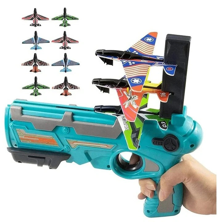 SkyGlider Plane Launcher and One-Click Ejection Aircraft Toy