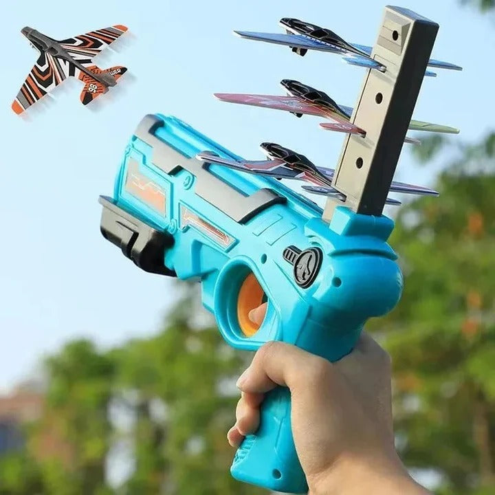 SkyGlider Plane Launcher and One-Click Ejection Aircraft Toy