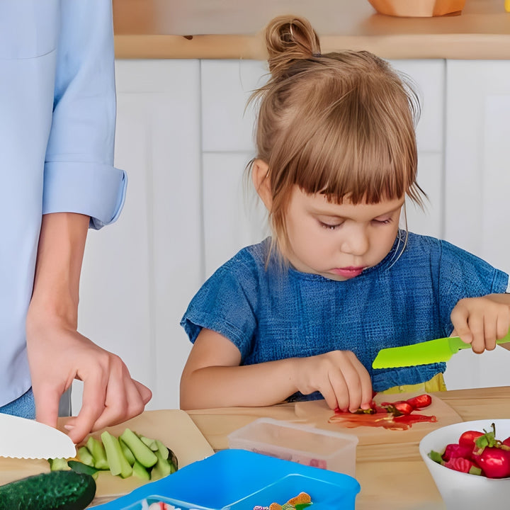 Beginner Kids Kitchen Tool Kit and 13-Piece Culinary Starter Set