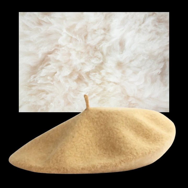 Classic Women’s Woollen Beret and Lightweight Breathable Winter Hat