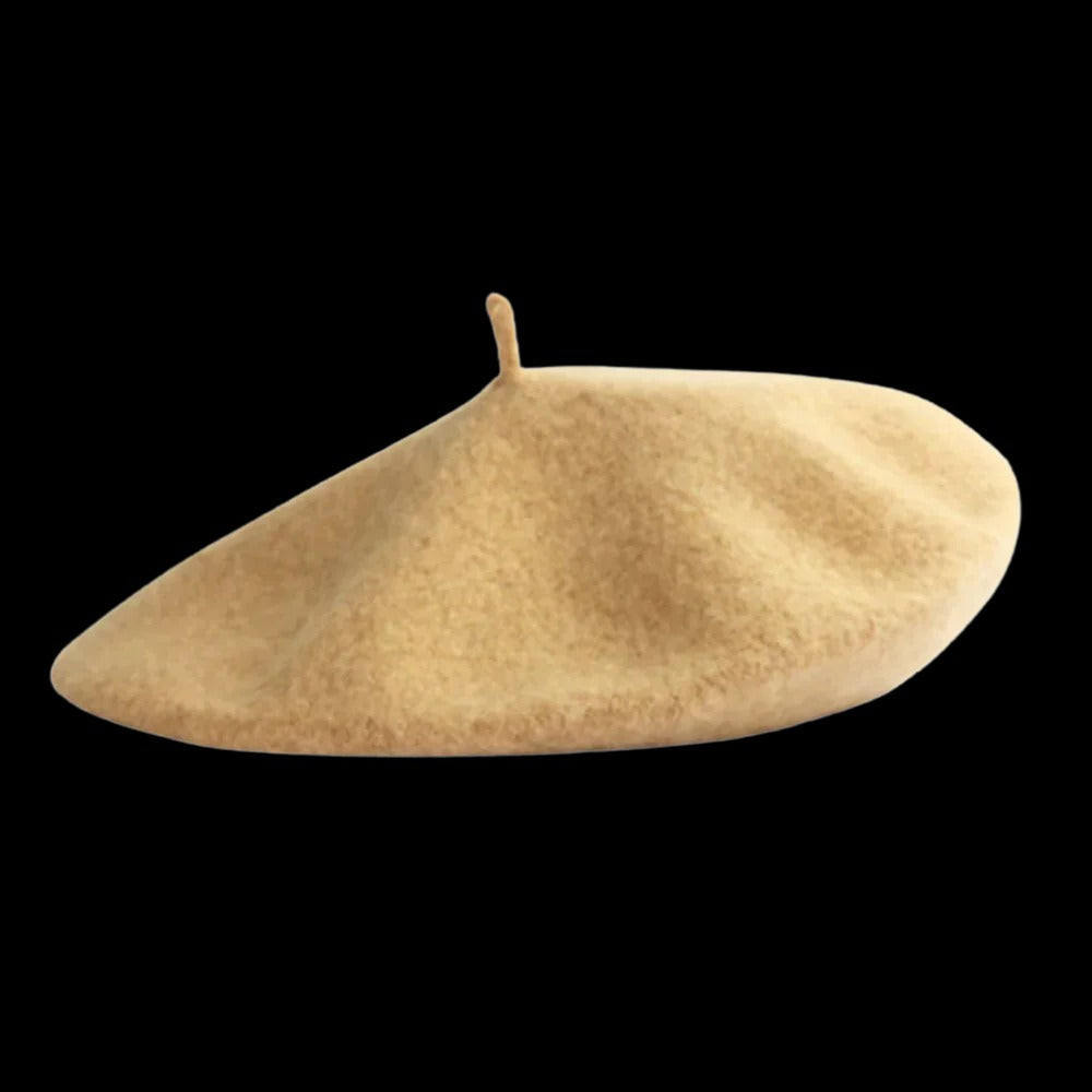 Classic Women’s Woollen Beret and Lightweight Breathable Winter Hat