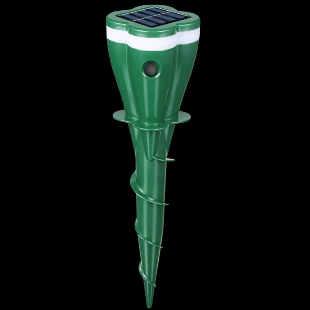 Solar Powered Groundhog Repellent
