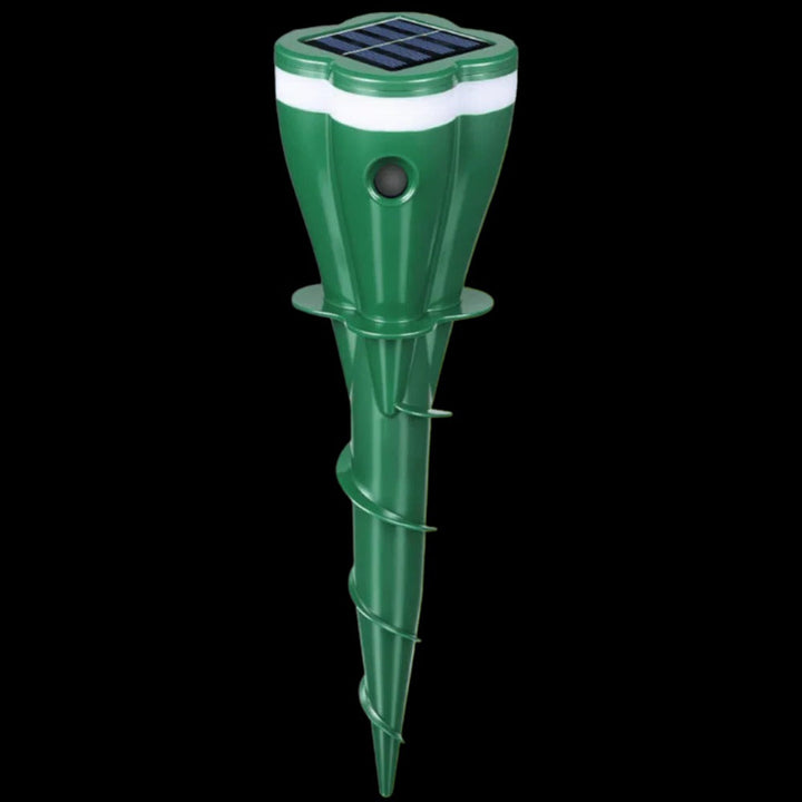 Solar Powered Groundhog Repellent