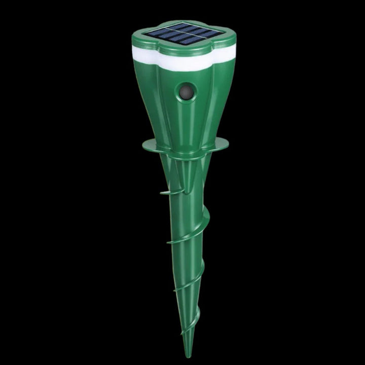 Solar Powered Groundhog Repellent