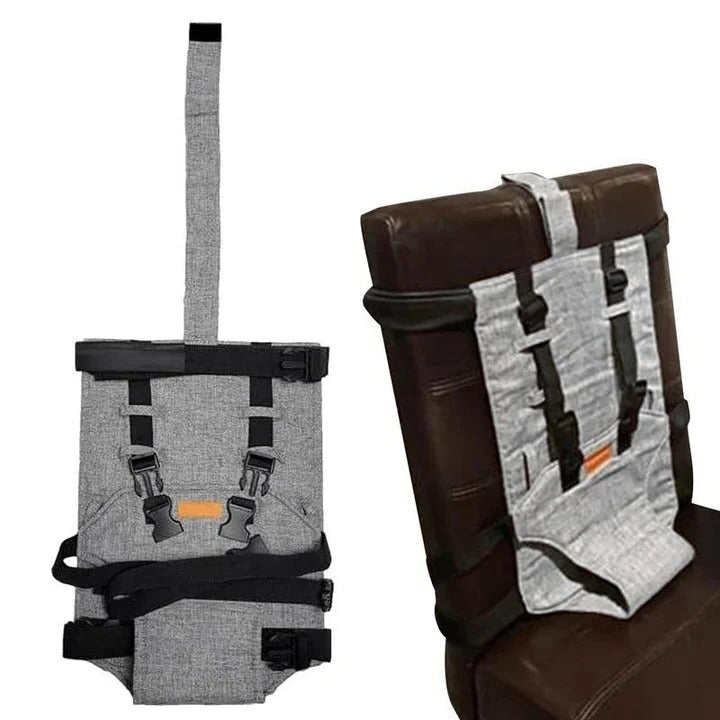 Adjustable Harness and Compact Travel High Chair