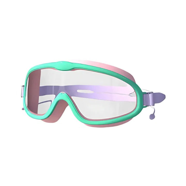 Kids Swim Goggles and Wide View and Anti-Fog Lenses