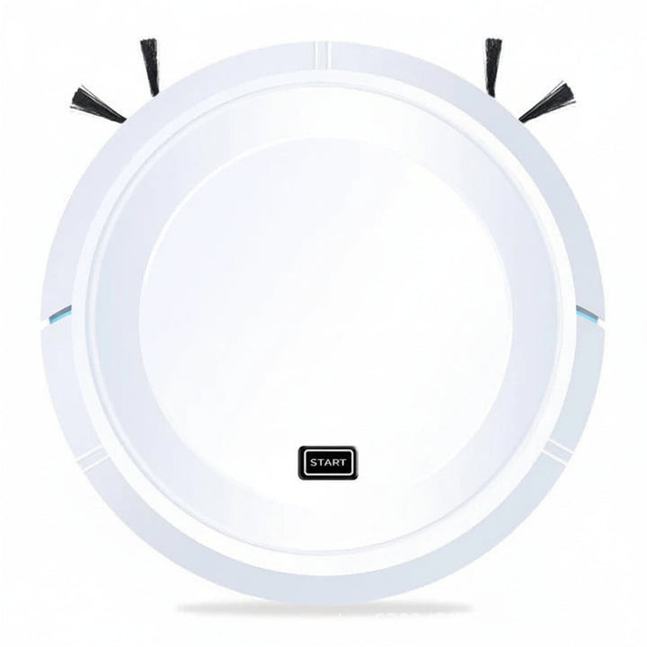 Slim Robot Vacuum Cleaner, 90 Min Runtime Automatic Floor Sweeper with Smart Sensors