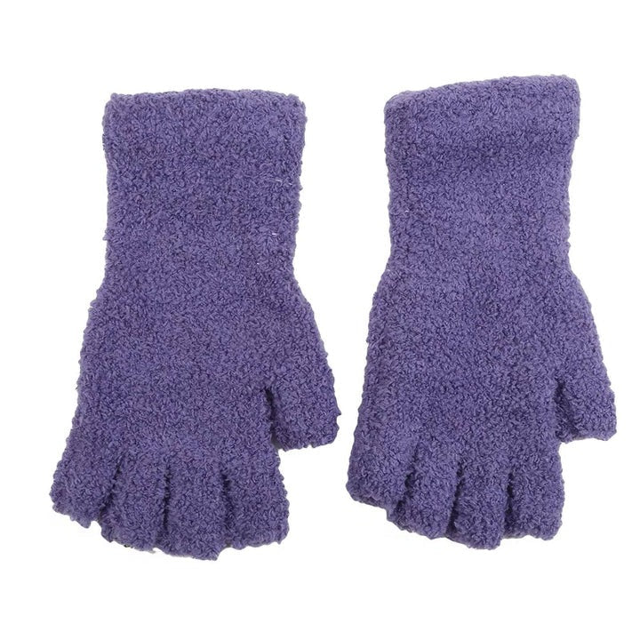 The Cozy Winter Comfort Knit Half Finger Gloves