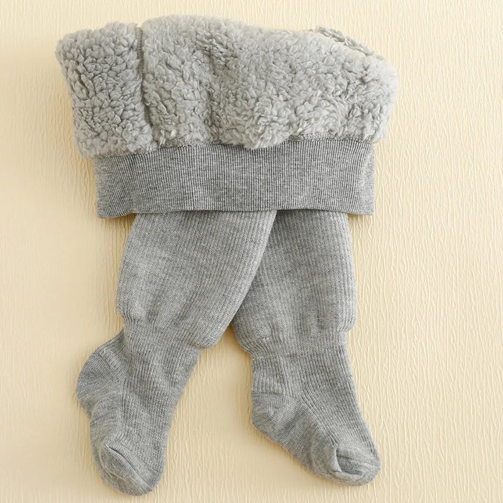 Premium Kids Winter Fleece Lined Leggings and Opaque Heavyweight Tights