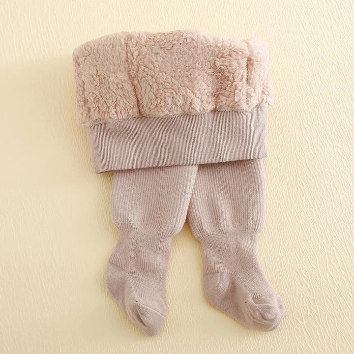 Premium Kids Winter Fleece Lined Leggings and Opaque Heavyweight Tights