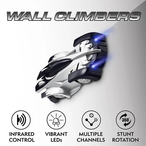Remote Control Car with Wall Climbing Features