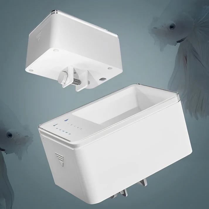 LED Aquarium Fish Tank 17.5 oz Automatic Fish Feeder With Timer