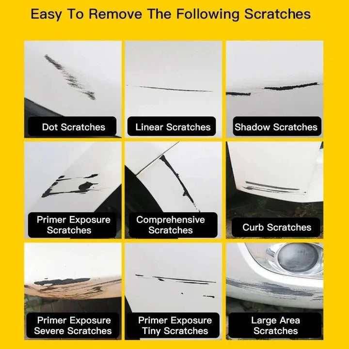 Paint Repair Solution with High Gloss Finish and Surface Restoration