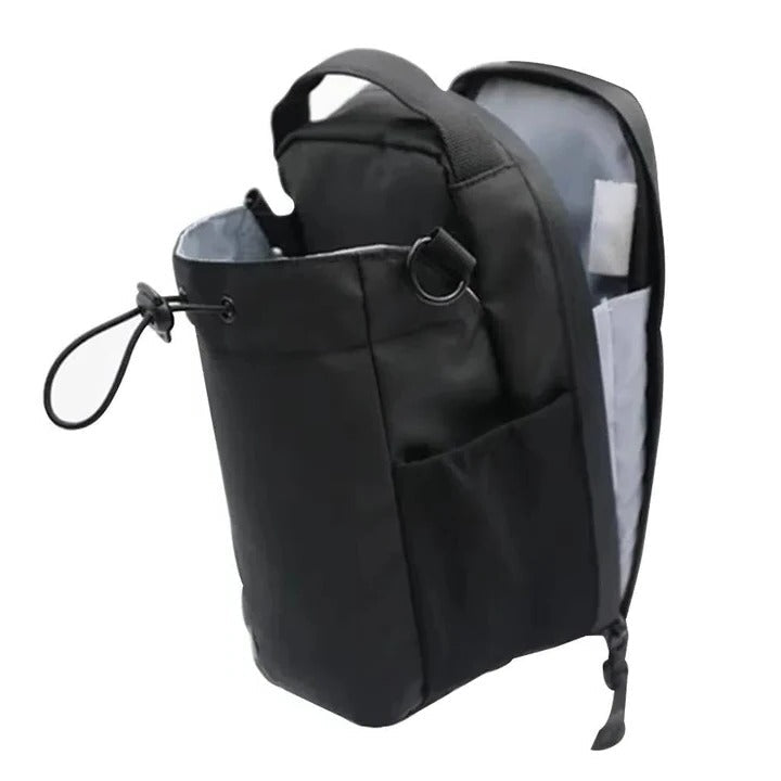 Compact Athletic Duffel Bag with Magnetic Closure and Multi Use Compartments