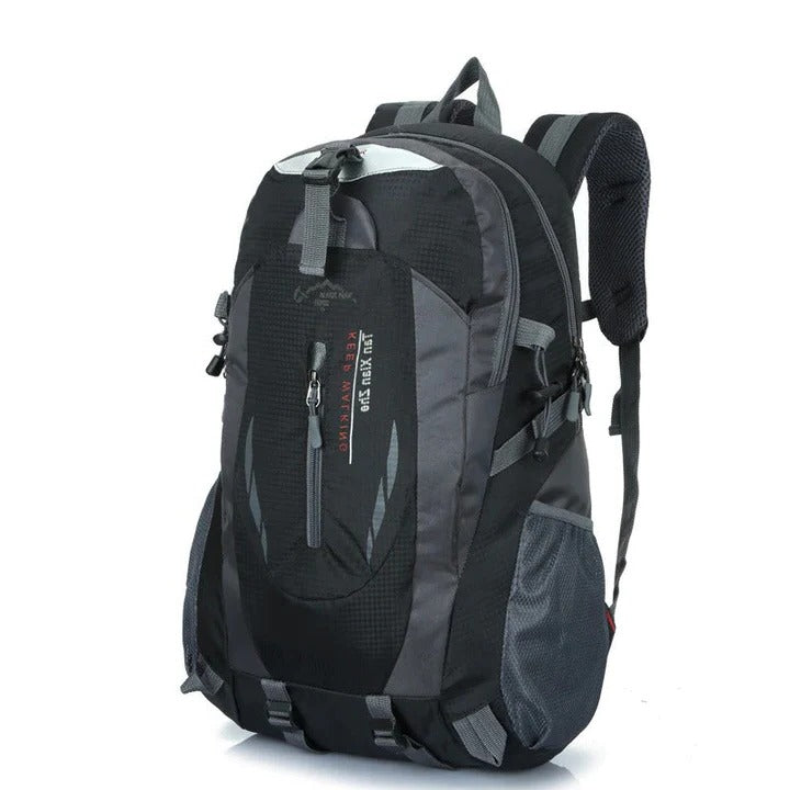 Moisture Resistant Travel Backpack with Weatherproof Material and Versatile Storage