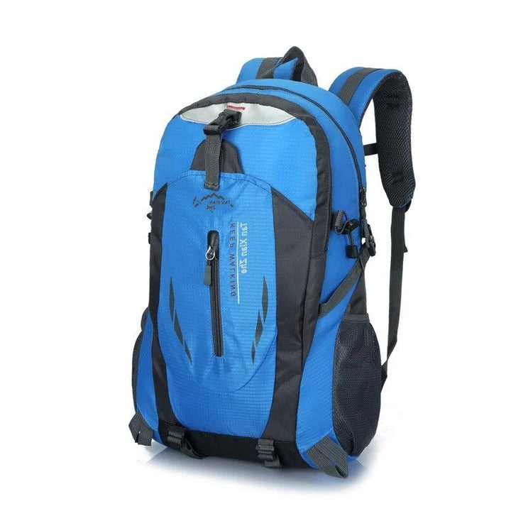 Moisture Resistant Travel Backpack with Weatherproof Material and Versatile Storage