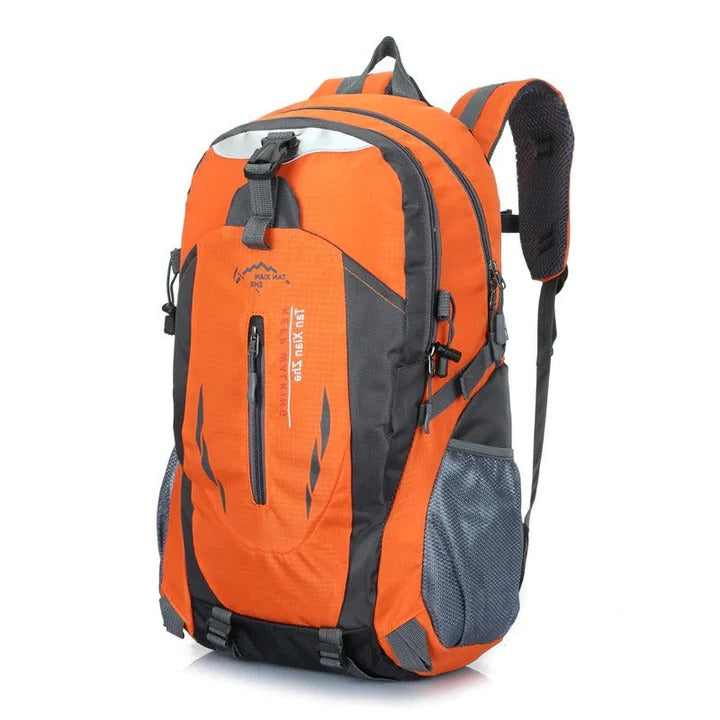 Moisture Resistant Travel Backpack with Weatherproof Material and Versatile Storage