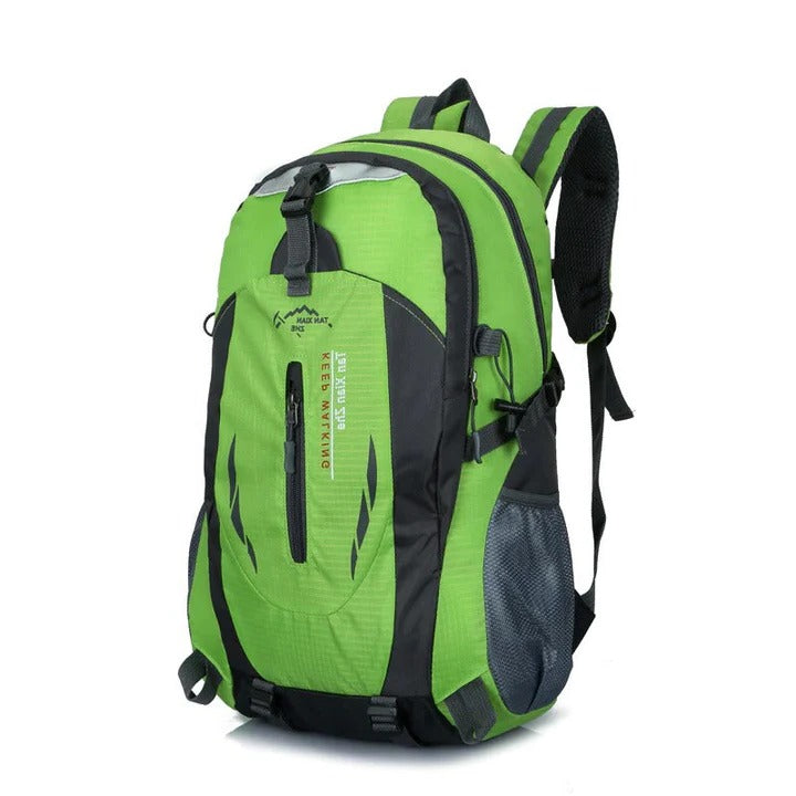 Moisture Resistant Travel Backpack with Weatherproof Material and Versatile Storage