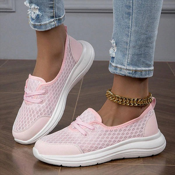 Soft Sole Mesh Comfort Orthopaedic Shoes for Women with Breathable Fabric and Supportive Walking Foundation