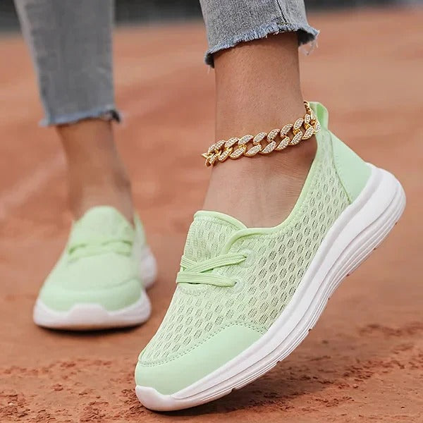 Soft Sole Mesh Comfort Orthopaedic Shoes for Women with Breathable Fabric and Supportive Walking Foundation