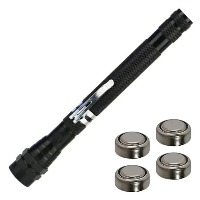 Telescopic Magnetic LED Flashlight