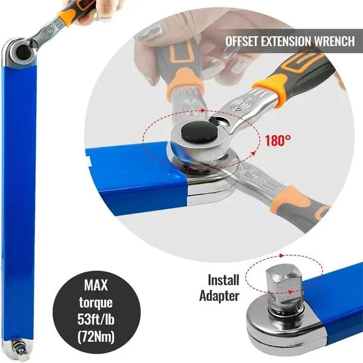 Reach Enhancement Tool and Extension Wrench