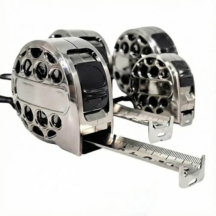 Precision Etched Hardware and Carved Stainless Steel Measuring Tape
