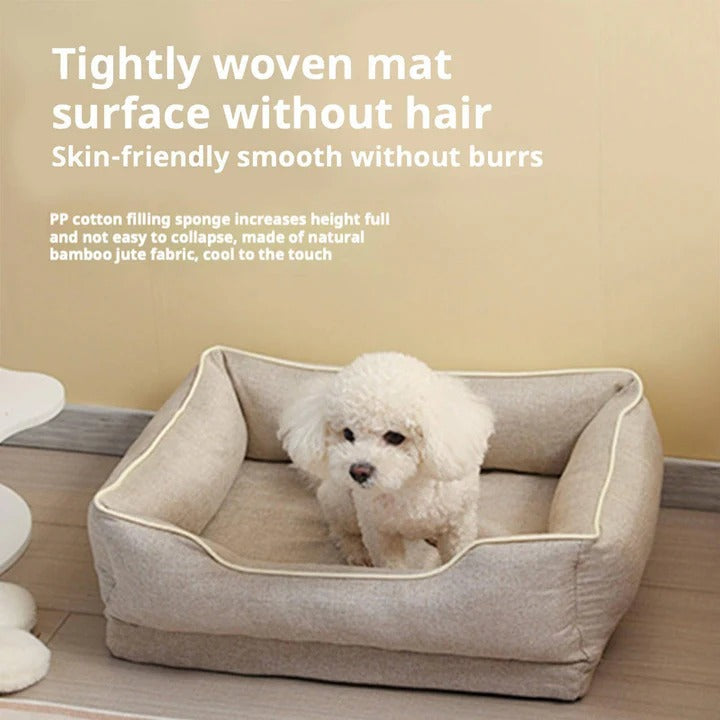 Orthopaedic Anti Slip Car Dog Bed Back Seat with Ergonomic Pressure Relief