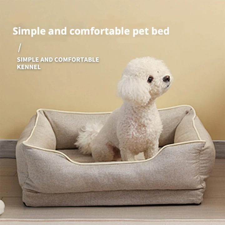 Orthopaedic Anti Slip Car Dog Bed Back Seat with Ergonomic Pressure Relief