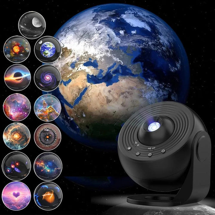 HD Rotating Planetarium and Galaxy Star Projector