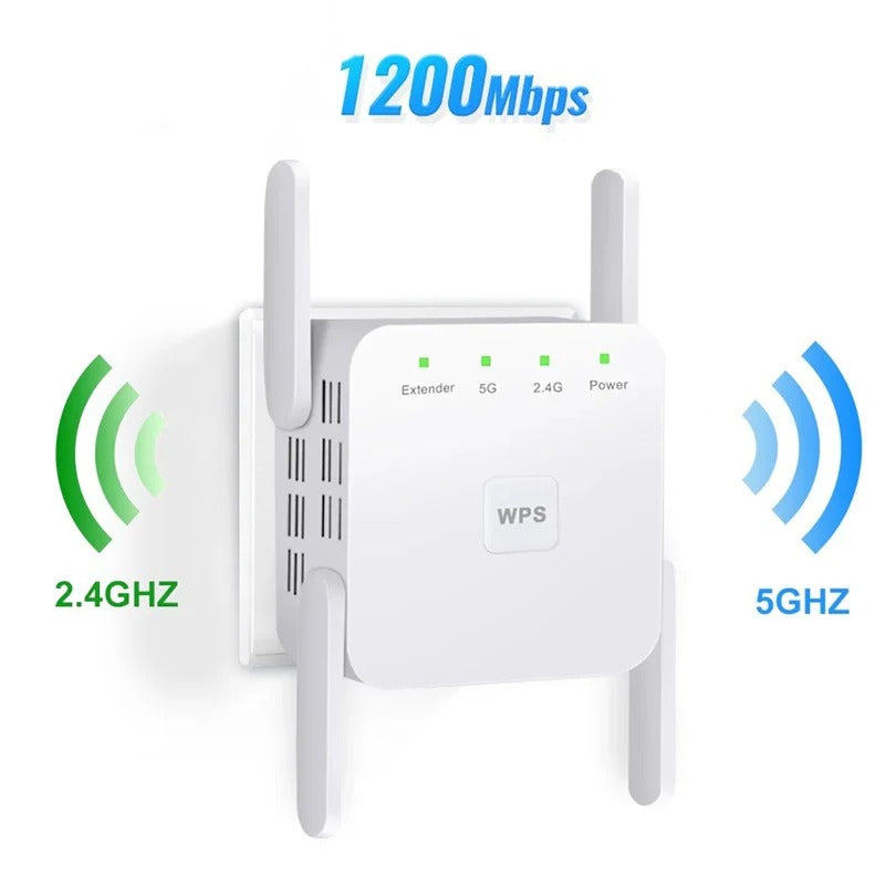 5G Signal Booster and Dual Band WiFi Extender