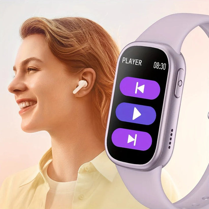 Fast Charge Smartwatch and Waterproof Fitness Tracker
