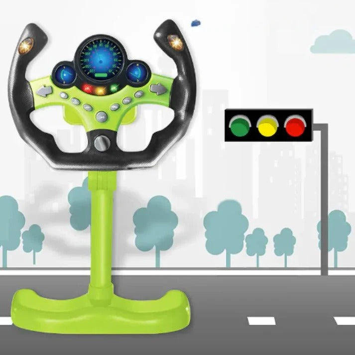 Interactive Kids Steering Wheel for Driving