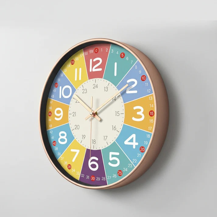 Quiet Nursery Clock and Muted Childrens Timepiece