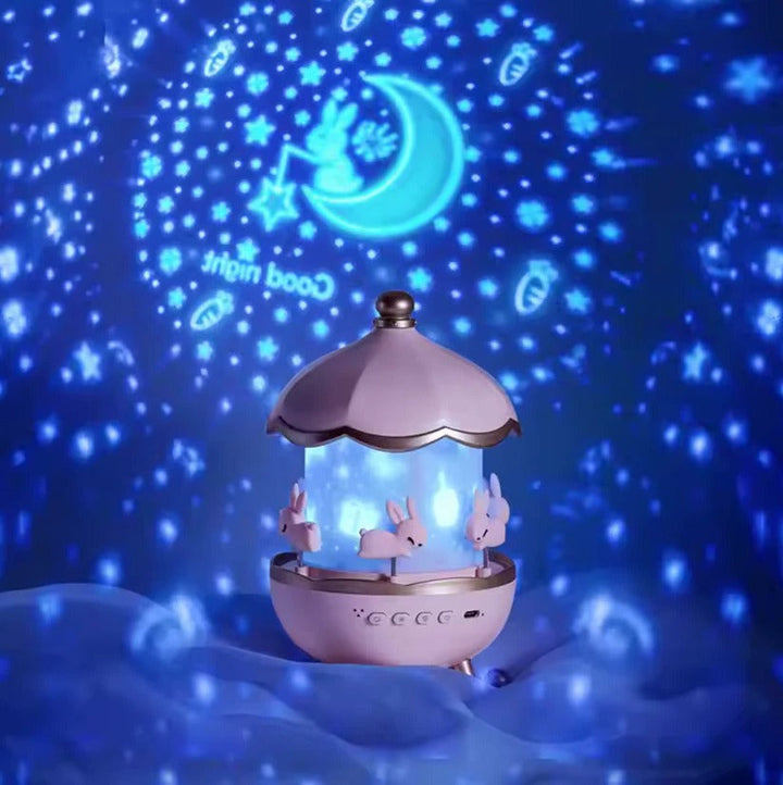 Enhanced Sleep Glow and Bluetooth Calming Projector