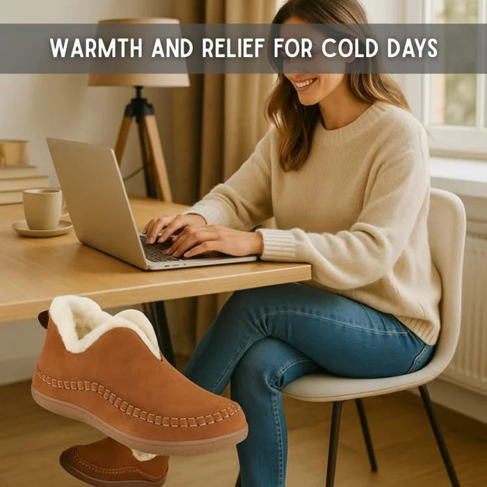 Soft Relief Trainers and Orthopaedic Fleece Shoes