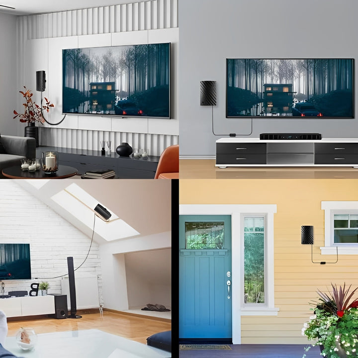 Indoor 4K TV Antenna for Free Local Channels