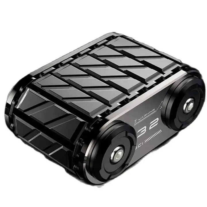 Steel Kinetic Reliever and Armored Fidget Gear