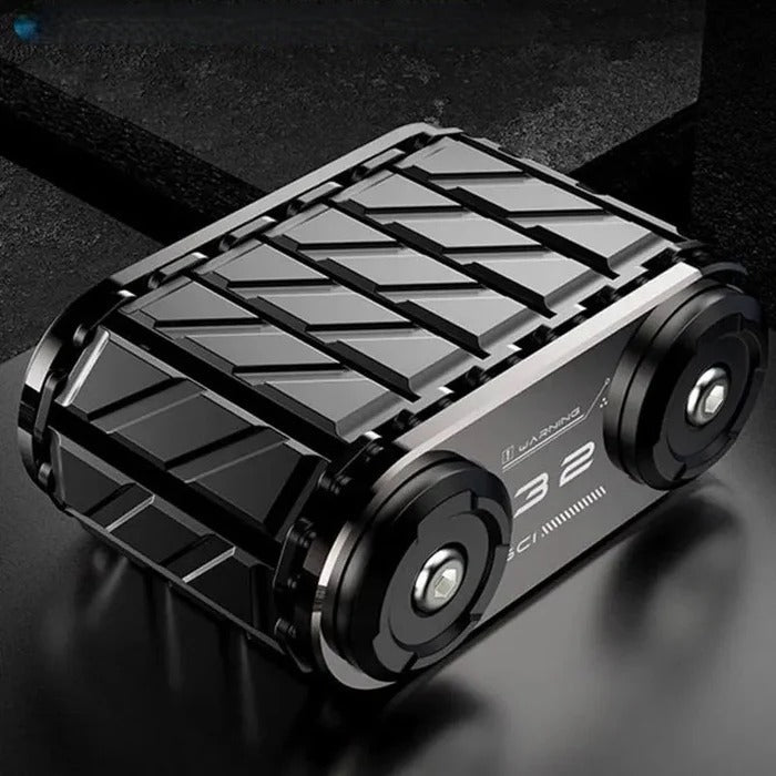 Steel Kinetic Reliever and Armored Fidget Gear