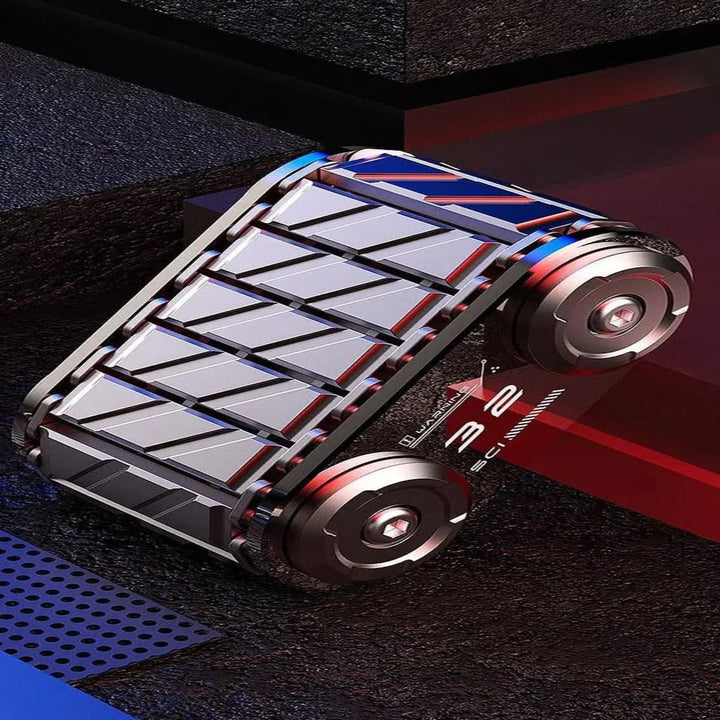 Steel Kinetic Reliever and Armored Fidget Gear
