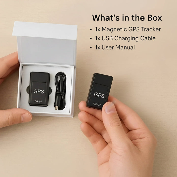 Compact Security Tracker and Magnetic GPS Tracking Device