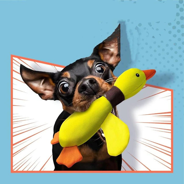 Tough Goose Plush Toy for Strong pet Chewing